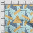 thumbnail image 1 of oneOone Viscose Chiffon Fabric Rectangle & Triangle Geometric Print Fabric By Yard 42 Inch Wide, 1 of 1