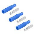 thumbnail image 4 of 10 Set Banana Female Socket Brass PA Jack Connector Insulation Tube Press Fit Adapter J.10031Blue, 4 of 14