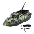 thumbnail image 2 of RC Fish Finder Boat, Dual Motors 500m Remote Control RC Fishing Boat  for Pools Black,Camouflage, 2 of 7