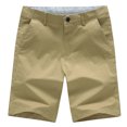 thumbnail image 1 of Diufon Men's Athletic Shorts Cotton Linen Drawstring Waisted Outdoor Sport Shorts Spring Summer Shorts with Pockets, 1 of 3