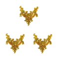 thumbnail image 1 of maskred Beautiful And Easy To Rhinestones Applique Sew On Beads Trim Patches Versatile Beautiful And Elegant yellow 3Set, 1 of 6
