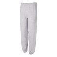 thumbnail image 2 of Jerzees Mens NuBlend Elastic Bottom Sweatpants, M, Ash, 2 of 2