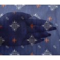 thumbnail image 4 of oneOone Viscose Chiffon Fabric Check Kasuri Printed Craft Fabric BTY 42 Inch Wide, 4 of 4