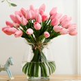 thumbnail image 1 of 1 Bouquet Artificial Tulip Home Garden Wedding Flower Arrangement Desktop Decor, 1 of 8