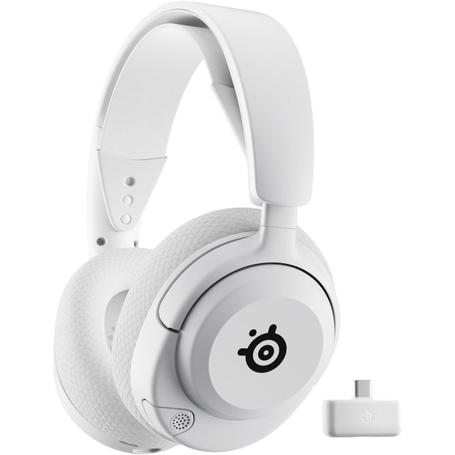 SteelSeries Arctis Nova 5 Wireless Multi-System Gaming Headset | Neodymium Magnetic Drivers | 60 HR Battery | 2.4GHz or BT | ClearCast Gen2.X Mic | PC, PS5, PS4, Switch, Mobile | Brand New