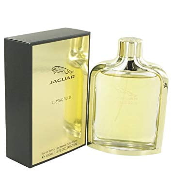 Jaguar Classic Gold By Jaguar Eau De Toilette Spray 3.4 oz (3 pack)
