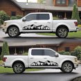 thumbnail image 3 of Car Sticker, 2PCS Auto Body Sticker Car Decal Vehicle Graphic with Mountain Tree Forest Design for Cars RVs Trucks Pickups SUVs Yachts, 3 of 7