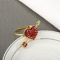 thumbnail image 1 of Amzcrzy Kitchen Appliances Valentine'S Day Rose Flower Napkin Button Restaurant Love Napkin Ring Love Pearl Napkin Ring Table Napkin Button Kitchen Utensils Set Kitchen Gadgets Kitchen Essentials, 1 of 1