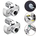 thumbnail image 2 of 40Degree Adjustable Faucet Angled Curved Foot Eccentric Screw Corner Tap Adapter, 2 of 5