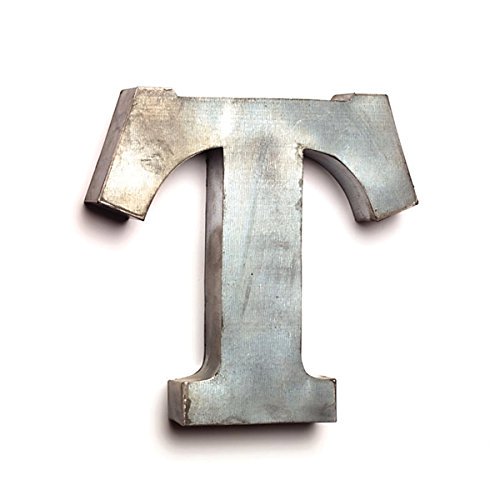 The Country House Collection Grandes Lettres Décoratives en Fer-Blanc - T