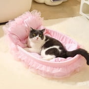 TopLLC Cats Bed Dog Bed Pet Bed Pet Mat Cats House Pet Cushion Kitty Cushion Pet Blanket Pet Mat Pet Sleeping Pad Pet Resting Bed Fabric Pet Nest