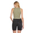 thumbnail image 3 of No Boundaries Women's Rib Tank Top, 3 of 6