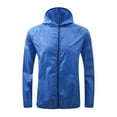 thumbnail image 2 of Meitianfacai Imperméable Respirant pour Femmes avec Capuche Veste Légère Veste Extérieure pour Femmes, 2 of 3