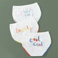 thumbnail image 2 of WEIYLL Girls Briefs Summer Cute Cartoon Print Breathable Pants Children Trunks 3Pcs Multipack Kids Underpants, 2 of 3