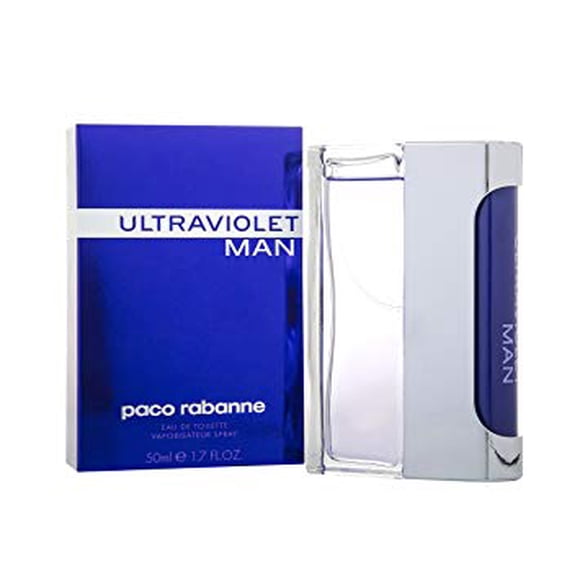 (3 Pack) Ultraviolet Eau De Toilette Spray By Paco Rabanne 3.4 oz