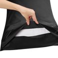 thumbnail image 4 of Unique Bargains 100% Long-Staple Combed Cotton Embroidered Pillow Cases Pillowcase, 4 of 8