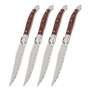Super Sharp Premium Steak Knife Non Serrated- High Carbon Stainless Steel Steak Knives Set of 5