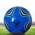 thumbnail image 1 of Langgg Ballon de Soccer Taille 5 Élasticité Exceptionnelle avec Rétention d'Air Fiable Durabilité Exceptionnelle Bleu Haut, 1 of 5