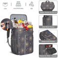thumbnail image 2 of Gothic Celestial Print Backpack Cooler – Leakproof Insulated Lunch Bag with Sun, Moon, and Starry Night Design for Work & Travel, 2 of 2