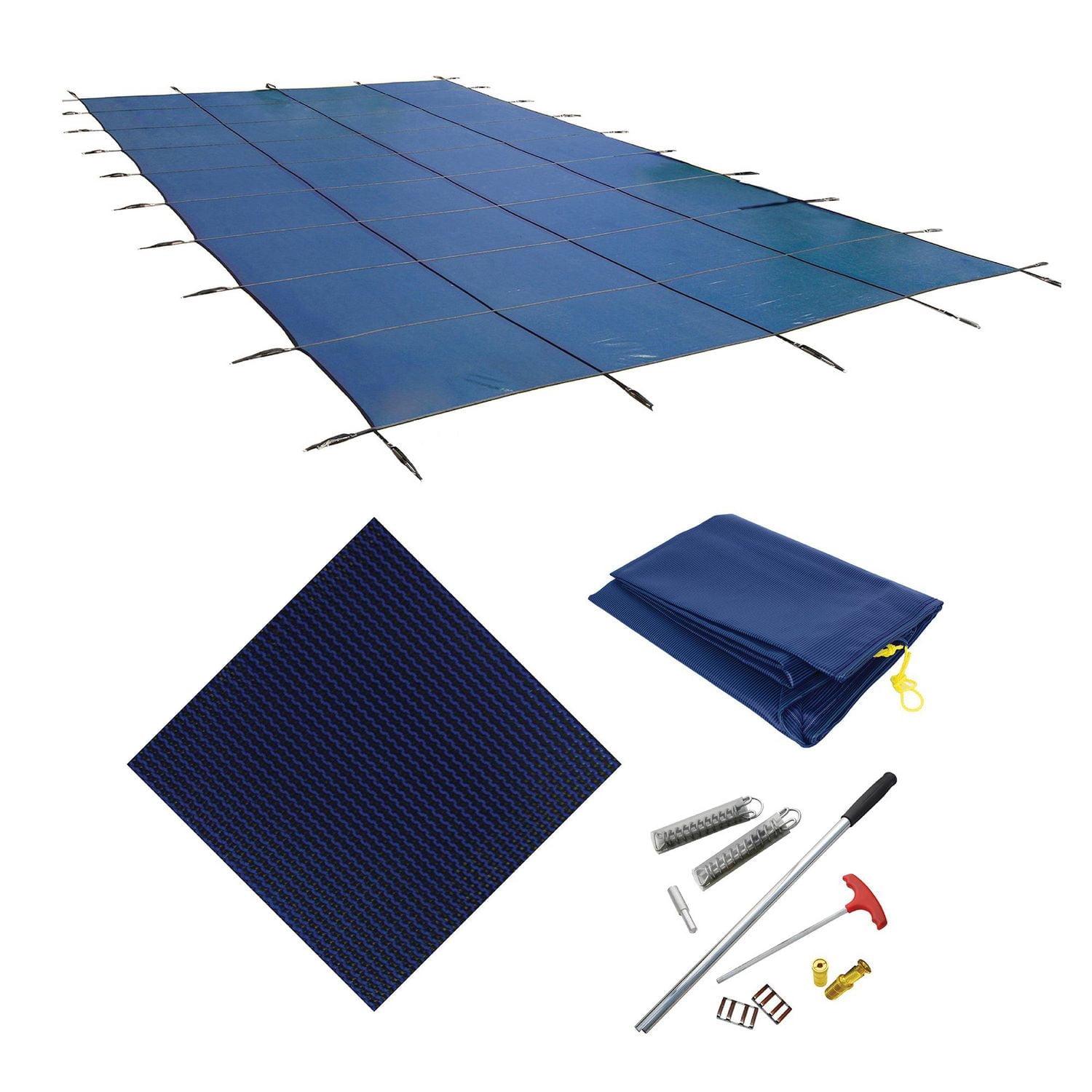 Blue Wave 15-ft x 30-ft Rectangular In Ground Pool Safety Cover