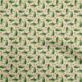 thumbnail image 1 of oneOone Coton Cambric Jaune Tissu Fruits Papaye Tissu pour Robe Tissu Imprimé Tissu au Mètre 42 Pouces de Large, 1 of 4