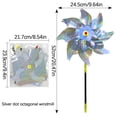 thumbnail image 2 of RXIRUCGD Jardin Extérieur Oiseau - Dispositif d'Étanchéité Oiseau - Dispositif Effaroucheur 2 Pcs, 2 of 3