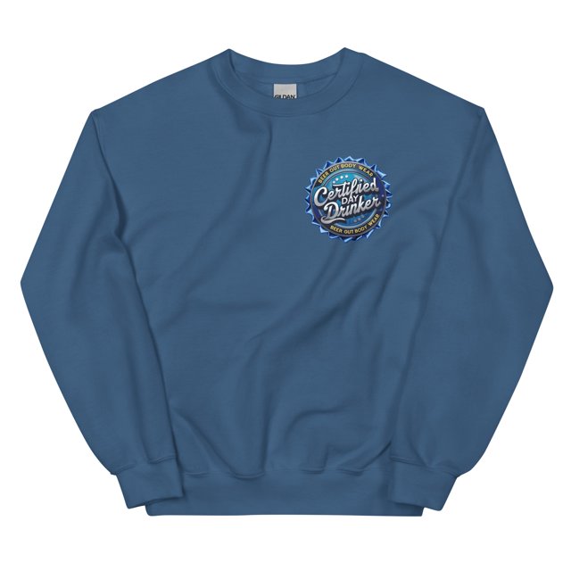 Certifié Buveur de Jour 1 Sweat-Shirt Unisexe