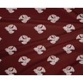 thumbnail image 4 of oneOone Polyester Lycra Fabric Dot & Bird Block Printed Fabric 1 Yard 56 Inch Wide, 4 of 4