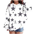 thumbnail image 1 of RXIRUCGD Sweat à Capuche Imprimé à Manches Longues pour Enfants, Col Rond, Adapté aux Garçons et Filles Âgés (Blanc, Taille : 7-8 Ans), 1 of 3