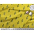 thumbnail image 3 of Soimoi Blue Cotton Poplin Fabric Insect,Leaves & Floral Block Decor Fabric Printed BTY 56 Inch Wide, 3 of 3