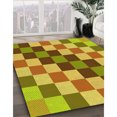 thumbnail image 3 of Ahgly Tapis Rectangulaire Lavable en Machine Intérieur Transitionnel Acajou Brun, 6 Pieds x 9 Pieds, 3 of 7