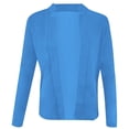 thumbnail image 4 of TIMIFIS Womens Casual Blazers Open Front Long Sleeve Work Office Jackets Blazer-BlueFall/Winter, 4 of 5