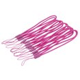 thumbnail image 1 of Unique Bargains 18cm Portable Item Nylon Cord Lanyards Hand Wrist Strap String Rose Red 20 Pack, 1 of 6