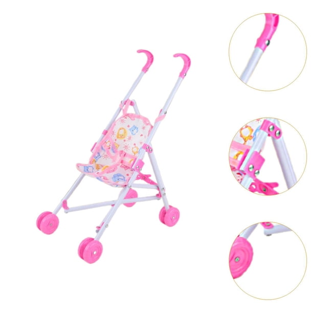Ensemble Poupée Avec Poussette 10 Pouces - Jeu D'imitation Pour Filles Et Tout-petits (accessoires Inclus