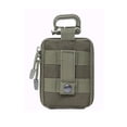 thumbnail image 2 of keepw Sac de Rangement pour Comprimés, Organisateur de Pilules, Pochette d'Emballage, Poche d'Organisation, Randonnée en Plein Air, Chasse, Vert, 2 of 6