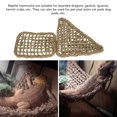 thumbnail image 3 of Hamac pour Reptiles Dragon Barbu, Texture Rugueuse Hamac d'Escalade en Fibres d'Herbe pour Geckos, 3 of 8