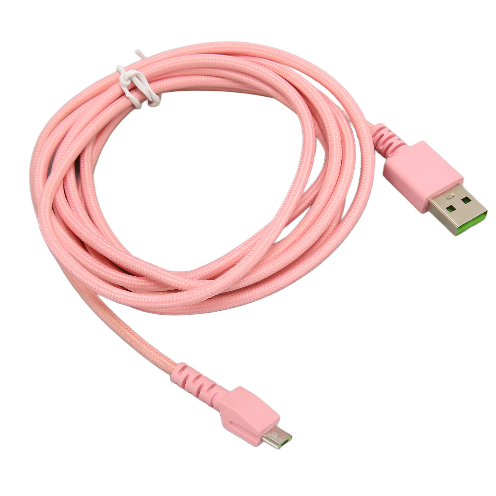 200cm / 6.6ft Gaming Mouse Charging Cable, USB Mouse Charging Cable, USB Charging Cable Weaved Design, USB Charging Cord for Gaming Mouse, Bending Life of over 20000 Times