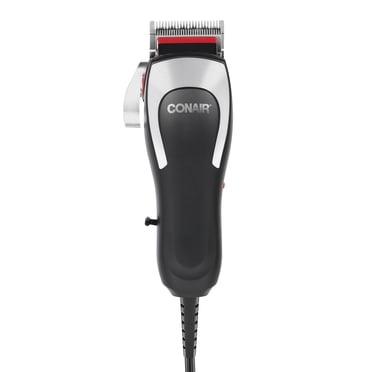 Conair Barber Shop Pro Series Magnetic Motor Hair Clipper, Japanese Steel Blades & Guide Combs, Black, 16 Pc, Gift for Him