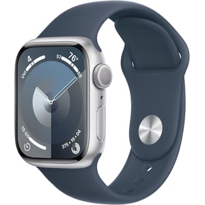 Rénovés Apple montre Series 9 Aluminium 41mm A2982 (GPS + Cellulaire) Argent (grade B)