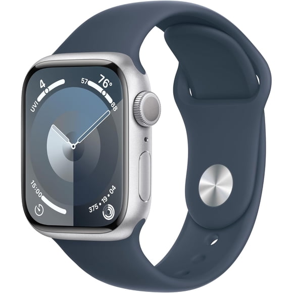 Refurbished Apple Watch Series 9 Aluminum 45mm A2984 (GPS + Cellular) Silver (Grade A+)