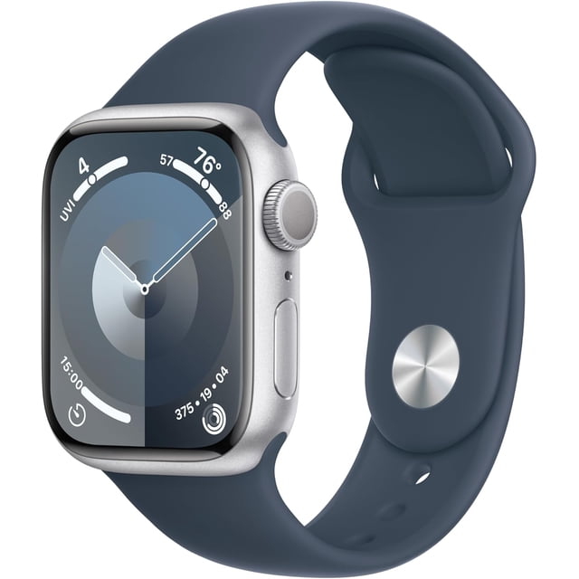 Refurbished Apple Watch Series 9 Aluminum 45mm A2984 (GPS + Cellular) Silver (Grade A)