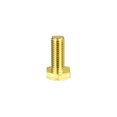 thumbnail image 3 of Unique Bargains Brass Hex Bolts, M10x25mm 1 Pack Fully Thread Grade 4.8 Machine Screws, 3 of 4