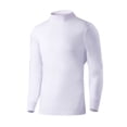 thumbnail image 1 of Lovzfmll Chandail Thermique pour Homme à Coupe Confortable en Tissu de Poids Moyen, Couche de Base à Manches Longues Épaissie à Col Ras du Cou pour une Rétention de Chaleur Toute la Journée, 1 of 3