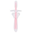 thumbnail image 1 of Toothbrushes, Safe And Eco-Friendly Toddler Toothbrush, Baby Toothbrush, Cartoon Soft For Baby For Infant Pink,Blue,Yellow, 1 of 8