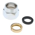 thumbnail image 1 of S SERENABLE 12/13/14mm Nut Brass Pipe Fitting NPT Copper Line Fuel Gas A A, 1 of 9