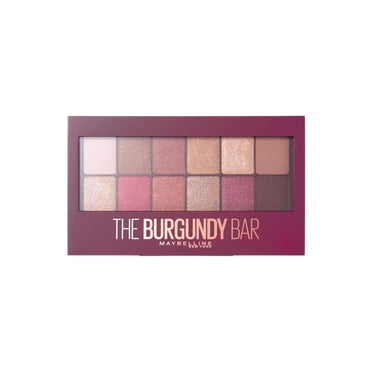 Maybelline New York, The Burgundy Bar, Eyeshadow Palette, 10 gr