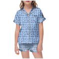 thumbnail image 1 of Luvoko Tween Kid DIY Hand Painted Homewear Set Colouring Pajama Sets For And Girl Can Play With And, 1 of 5
