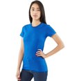 thumbnail image 2 of American Apparel USA-Made Fine Jersey Tee, M, Royal Blue, 2 of 5