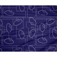 thumbnail image 4 of oneOone Polyester Lycra Fabric Geometric Maze & Rabbit Animal Sashiko Print Decor Fabric Printed BTY 56 Inch Wide, 4 of 4