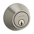 thumbnail image 1 of Weiser Safe Lock Nickel Satiné Verrou rond/serrure de porte d’entrée avec clé, 1 of 4